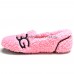 UGG WOMEN'S HAILEY FLAFF LOFER PINK