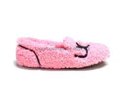 UGG WOMEN'S HAILEY FLAFF LOFER PINK