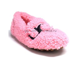 UGG WOMEN'S HAILEY FLAFF LOFER PINK