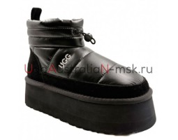 UGG WOMEN'S OBBA PLATFORM BLACK