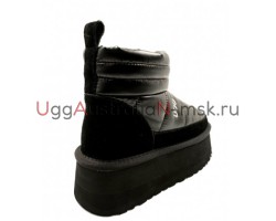 UGG WOMEN'S OBBA PLATFORM BLACK