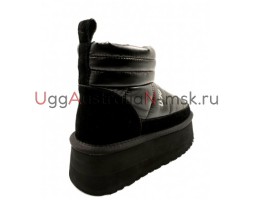 UGG WOMEN'S OBBA PLATFORM BLACK