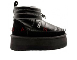 UGG WOMEN'S OBBA PLATFORM BLACK