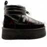 UGG WOMEN'S OBBA PLATFORM BLACK