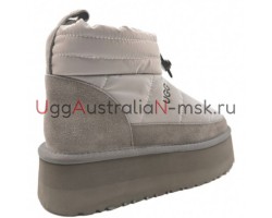 UGG WOMEN'S OBBA PLATFORM GREY