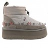 UGG WOMEN'S OBBA PLATFORM GREY