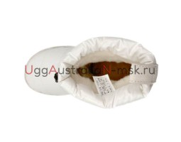 UGG WOMEN'S OBBA PLATFORM WHITE