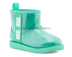 UGG KID'S CLASSIC CLEAR MINI TIDE POOL