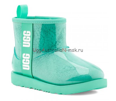 UGG KID'S CLASSIC CLEAR MINI TIDE POOL