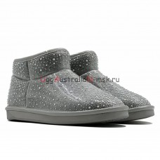  UGG CLEAR ULTRA MINI BLING GREY