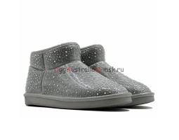  UGG CLEAR ULTRA MINI BLING GREY