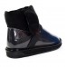 UGG KIDS CLEAR QUILTY BOOT BLACK