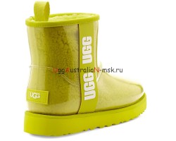 UGG KID'S CLASSIC CLEAR MINI SULFUR