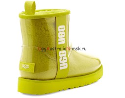 UGG KID'S CLASSIC CLEAR MINI SULFUR