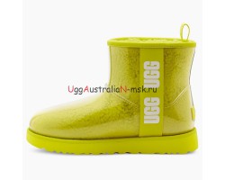 UGG KID'S CLASSIC CLEAR MINI SULFUR