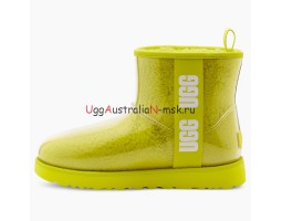 UGG KID'S CLASSIC CLEAR MINI SULFUR