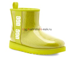 UGG CLASSIC CLEAR MINI SULFUR