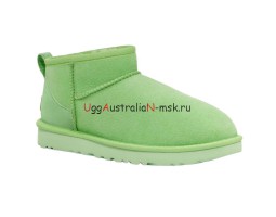 UGG CLASSIC II ULTRA MINI PARAKEET GREEN