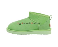 UGG CLASSIC II ULTRA MINI PARAKEET GREEN