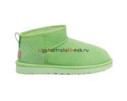 UGG CLASSIC II ULTRA MINI PARAKEET GREEN