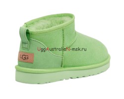 UGG CLASSIC II ULTRA MINI PARAKEET GREEN