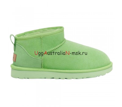UGG CLASSIC II ULTRA MINI PARAKEET GREEN