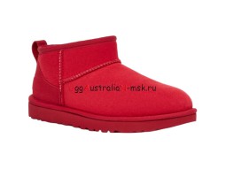 UGG CLASSIC II ULTRA MINI SAMBA RED TNL