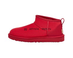 UGG CLASSIC II ULTRA MINI SAMBA RED TNL