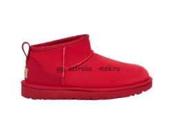 UGG CLASSIC II ULTRA MINI SAMBA RED TNL