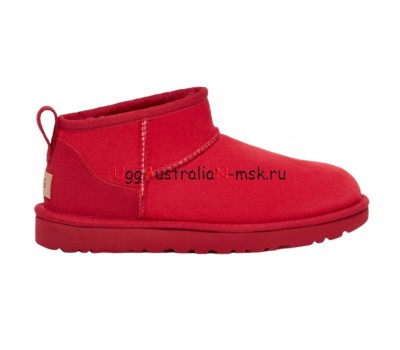 UGG CLASSIC II ULTRA MINI SAMBA RED TNL