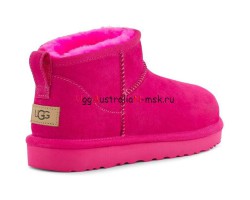 UGG WOMEN'S CLASSIC ULTRA MINI TAFFY PINK