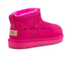 UGG WOMEN'S CLASSIC ULTRA MINI TAFFY PINK