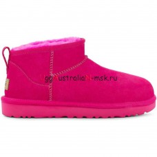 UGG WOMEN'S CLASSIC ULTRA MINI TAFFY PINK