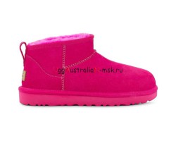 UGG WOMEN'S CLASSIC ULTRA MINI TAFFY PINK