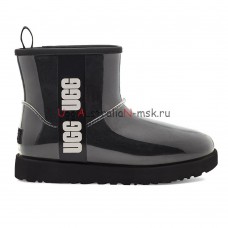 UGG CLASSIC CLEAR MINI BLACK