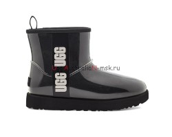 UGG CLASSIC CLEAR MINI BLACK