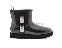 UGG CLASSIC CLEAR MINI BLACK