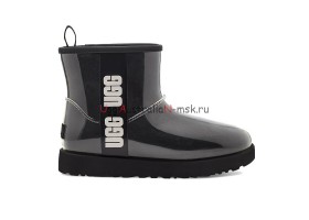 UGG CLASSIC CLEAR MINI BLACK