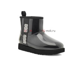 UGG CLASSIC CLEAR MINI BLACK