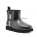 UGG CLASSIC CLEAR MINI BLACK