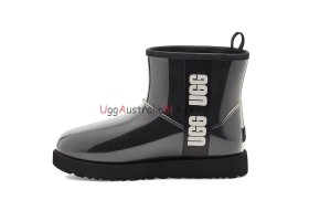 UGG CLASSIC CLEAR MINI BLACK