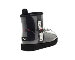 UGG CLASSIC CLEAR MINI BLACK