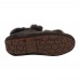 UGG MOCCASINS ALENA POM-POM CHOCOLATE