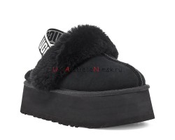 UGG FUNKETTE SLIPPER BLACK