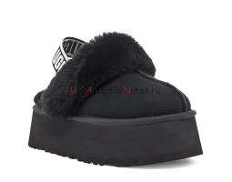 UGG FUNKETTE SLIPPER BLACK