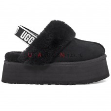 UGG FUNKETTE SLIPPER BLACK