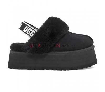 UGG FUNKETTE SLIPPER BLACK