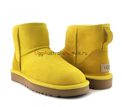  UGG CLASSIC MINI YELLOW