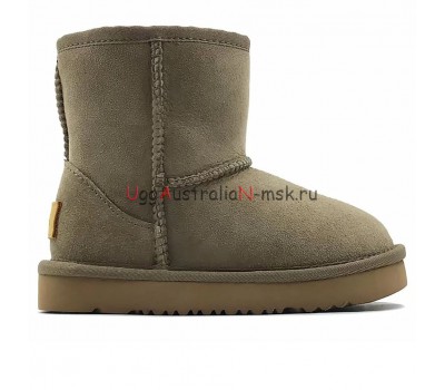  UGG KIDS CLASSIC SHORT II KHAKI