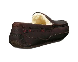  UGG MENS ASCOT LEATHER CHINA TEA